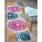 World Rug Gallery Modern Floral Circles Design 2' x 7'2'' Multi Runner Rug 9099MULTI2X7 - alternate 2